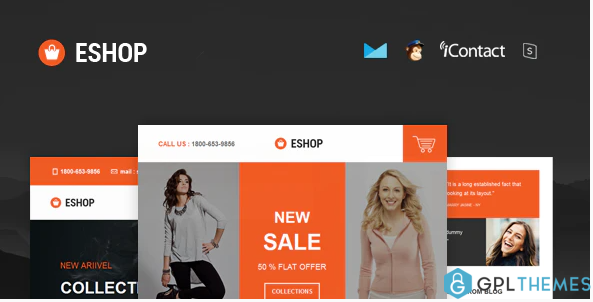 ESHOP Responsive E mail Template Online Access