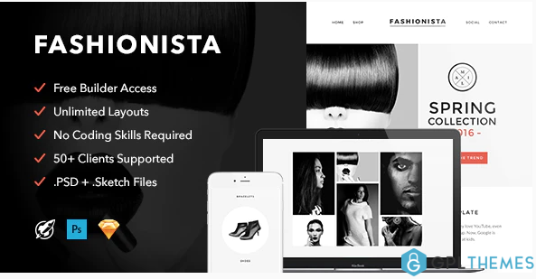 Fashionista Responsive Email Themebuilder Access
