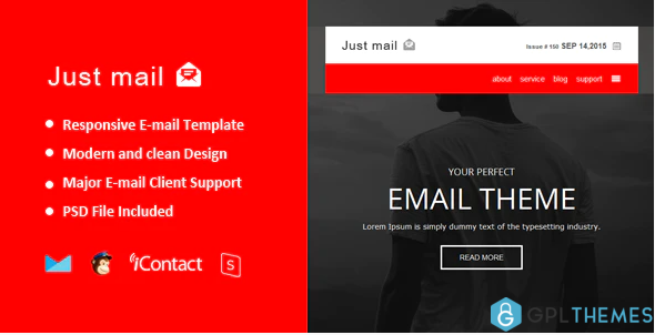 Just mail Responsive E mail Online Access