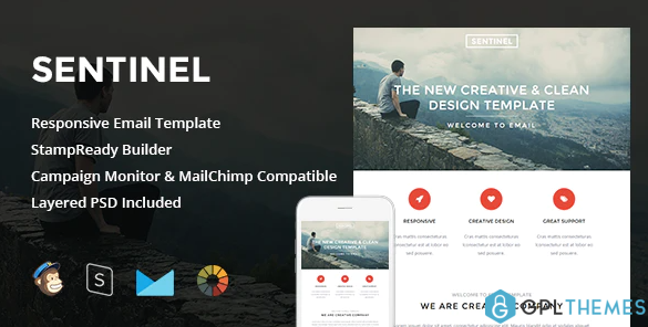 Sentinel Responsive Email StampReady Builder