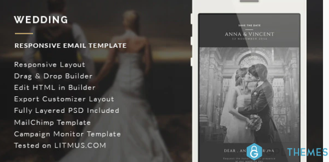 Wedding Invitation Email Template Builder Access