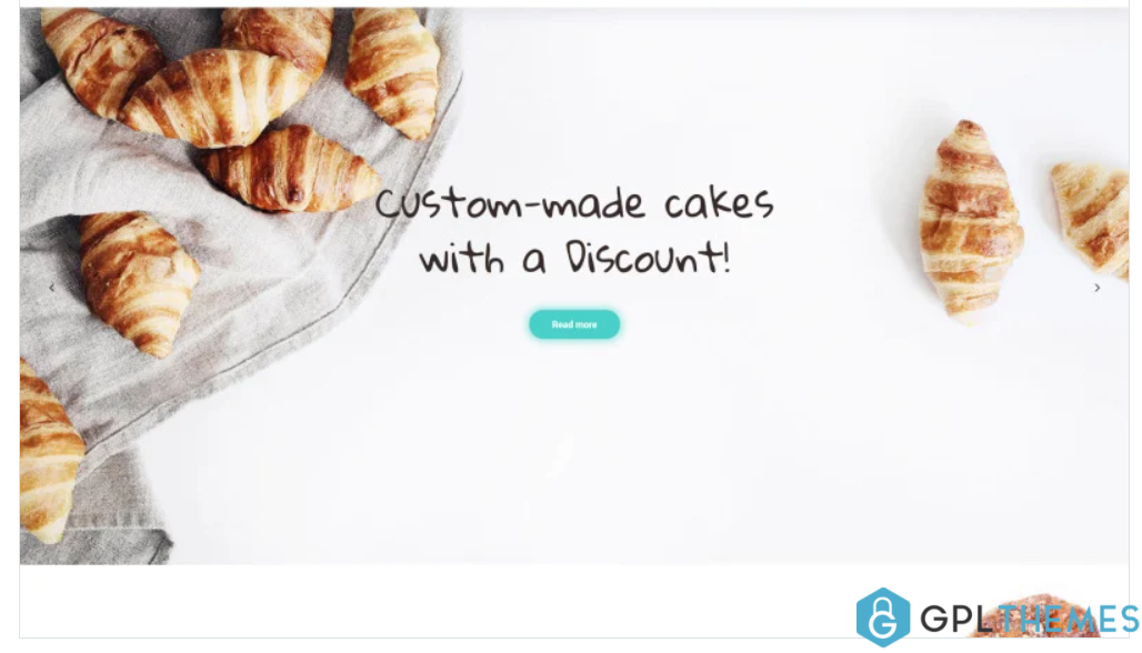 Chateau Bakery and Receipts WordPress Theme