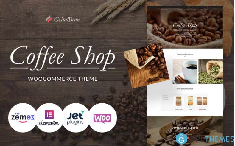 CoffeeShop Responsive WooCommerce Theme