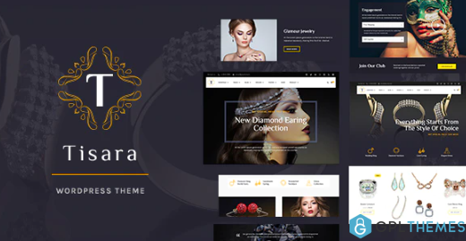 Tisara Jewelry WooCommerce Theme