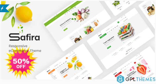 Safira Food Organic WordPress Theme