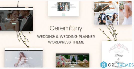 Ceremony Wedding Planner WordPress Theme