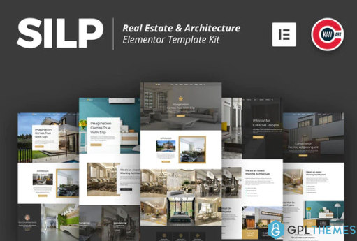 Silp Real Estate Architecture Template Kit