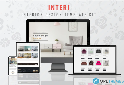 Interi Interior Design Elementor Template Kit 1