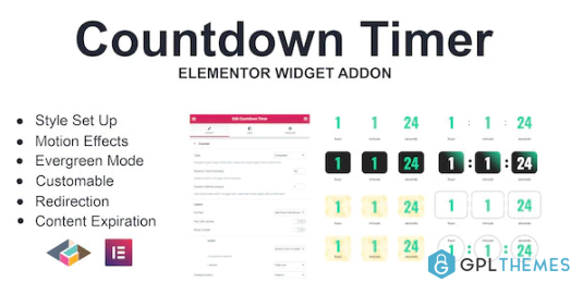 Countdown Timer Elementor Page Builder Addon