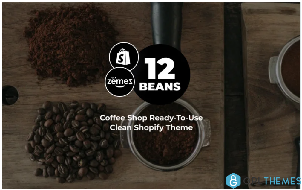 12 Beans Coffee Shop Ready To Use Clean Shopify Theme