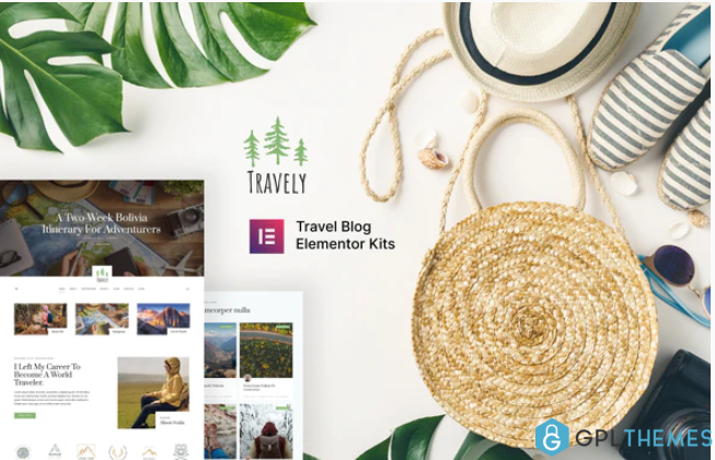 Travely Travel Blog Template Kit