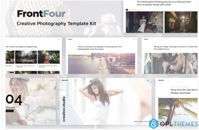 FrontFour Creative Photography Template Kit