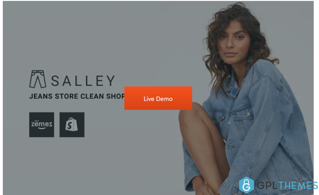 Salley Jeans Store Clean Shopify Theme