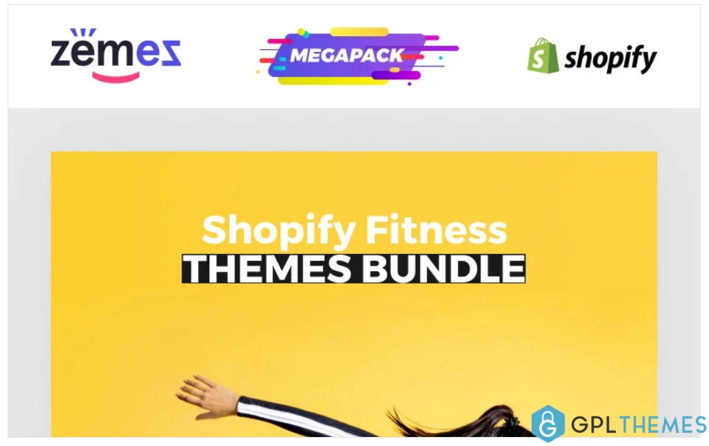 Shopify Fitness Themes Bundle Shopify Theme