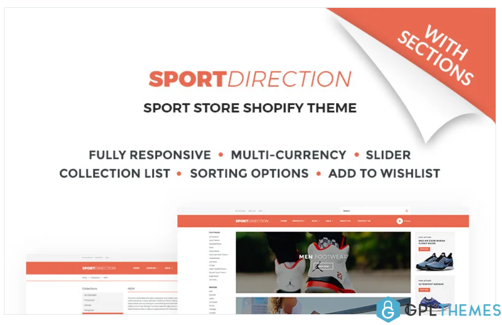 Sport Direction Sports Store Shopify Theme