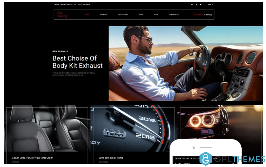 Car Tuning Car Tuning Multipage Modern Shopify Theme