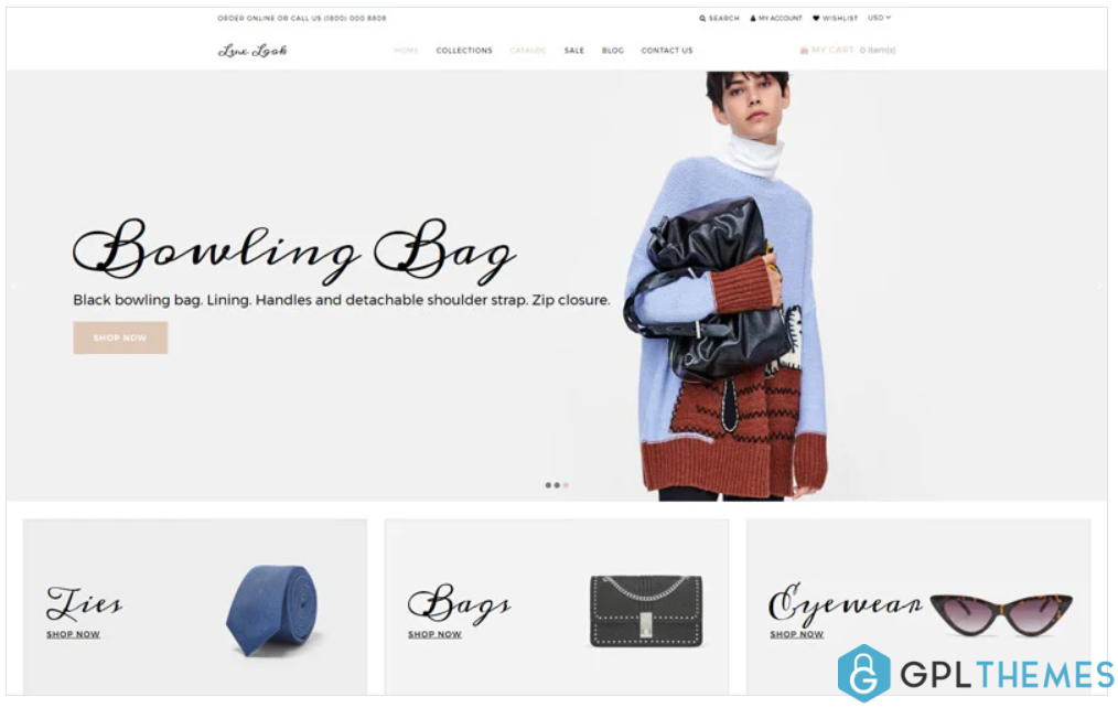 Lux Look Accessories Elegant Shopify Theme