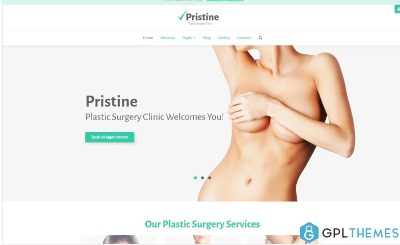plastic surgery clinic joomla template