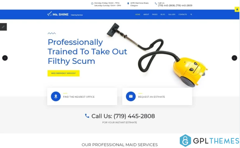ms shine cleaning services responsive joomla template