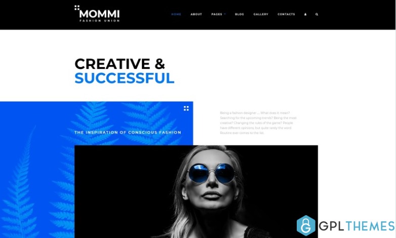 MOMMI Fashion Union Joomla Template