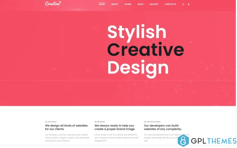Creative Web Design Studio Joomla Template