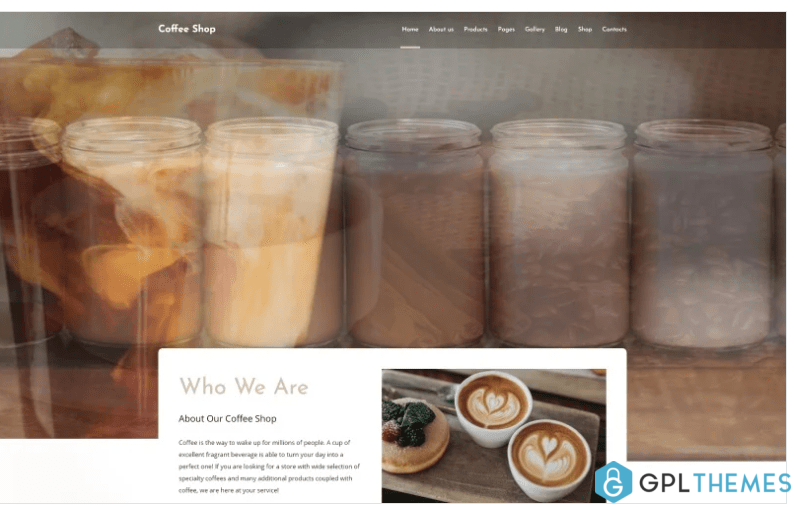 Coffee Shop Coffe House Responsive Joomla Template