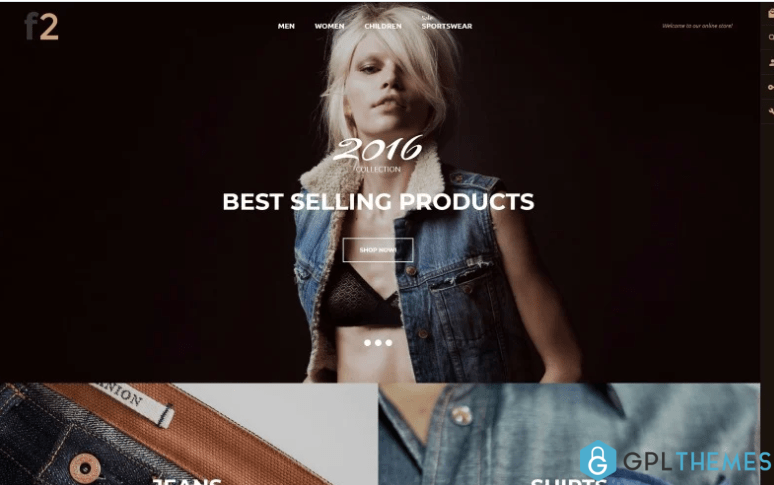 F2 Fashion Boutique Magento 2 Theme