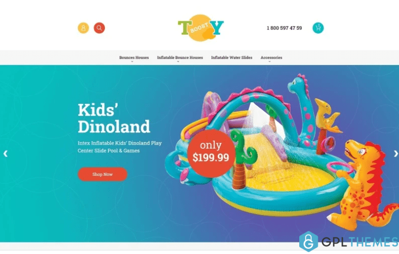 Inflatable Toys Magento Theme