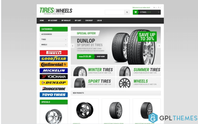 Car Tuning Responsive Magento Theme