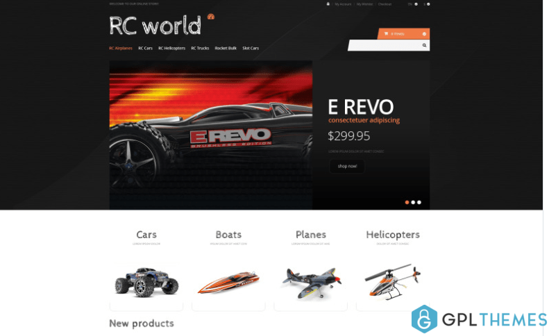 Toy Store Responsive Magento Theme 1