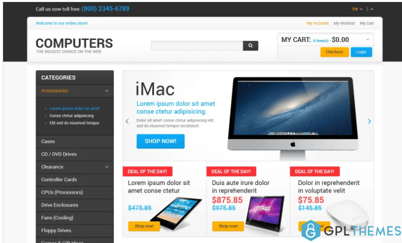 Best Computers on the Net Magento Theme