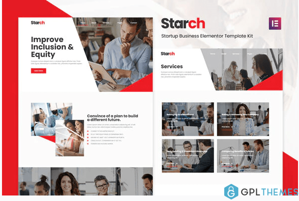 Starch Business Elementor Template Kit