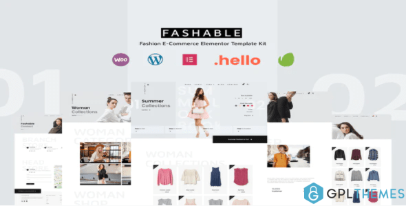 Fashable Stylist eCommerce Elementor Template Kit