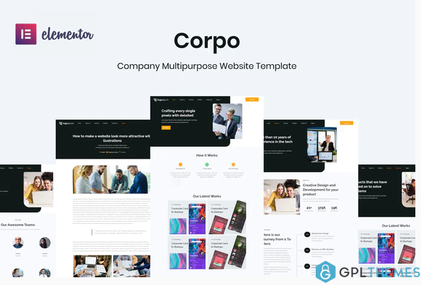 Corpo Corporate Business Elementor Template Kit