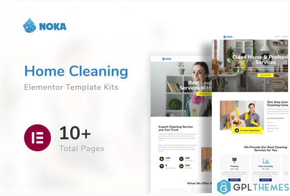 Noka Cleaning Company Service Template Kit