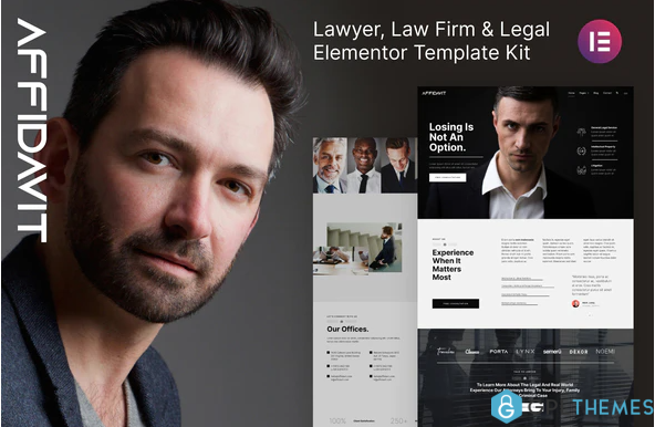 Affidavit – Lawyer Law Firm Elementor Template Kit