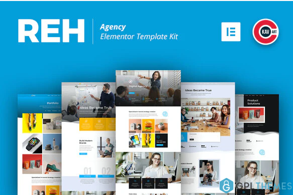 Reh Agency Elementor Template Kit