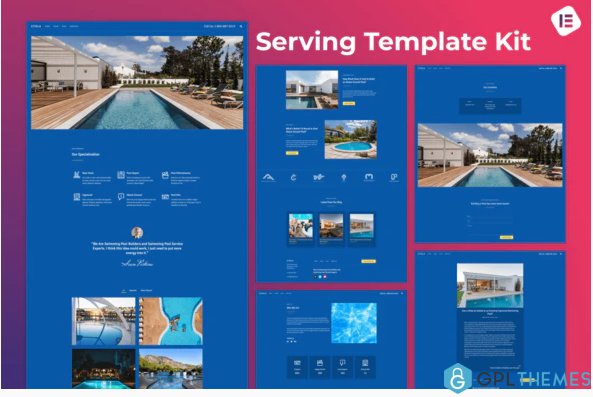 Citala — Swimming Pool Maintenance Company Elementor Template Kit