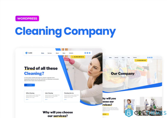 Clino – Cleaning Business Elementor Template Kit
