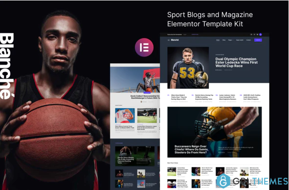 Blanche – Sports Blog Magazine Elementor Template Kit