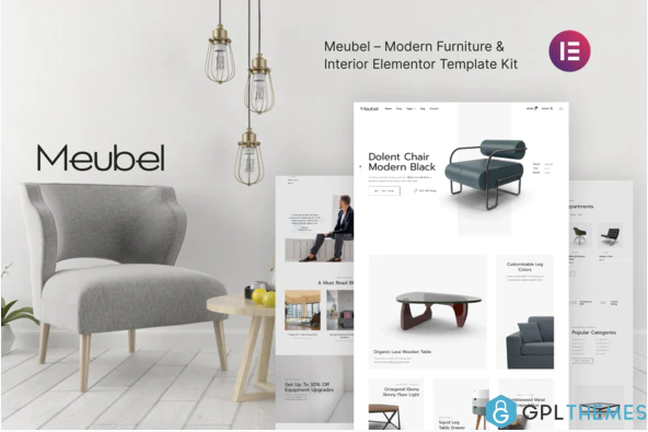 Meubel – Modern Furniture WooCommerce Elementor Template Kit