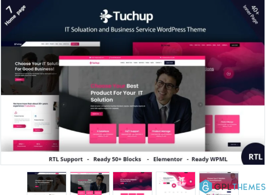 Tuchup It Solution Service and Business WordPress Theme