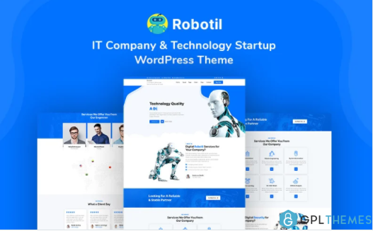 Robotil IT Company Technology Startup WordPress Theme