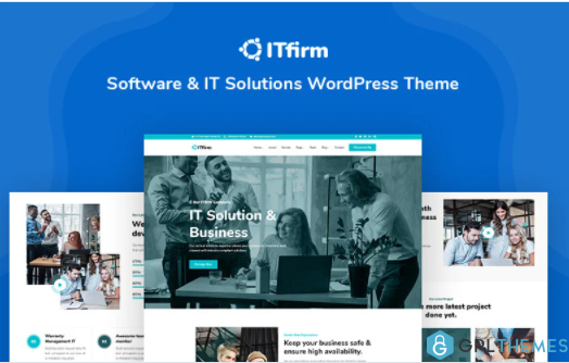 ITfirm Software and IT Solutions Responsive WordPress Theme