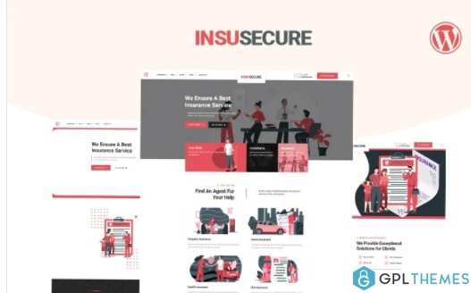 Insusecure Multipurpose insurance WordPress Theme