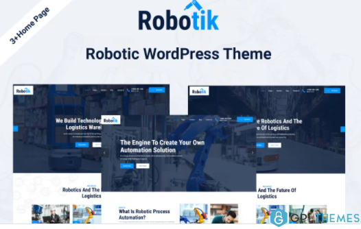 Robotik Robotic Automation WordPress Theme