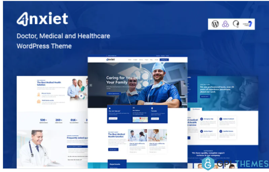 Anxiet Doctor Medical and Healthcare WordPress Theme