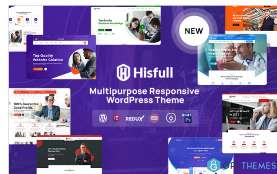 Hisfull Multipurpose Responsive WordPress Theme