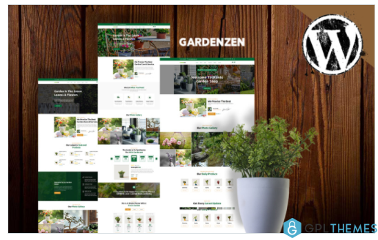 Gardenzen Garden Plants Shop WordPress Theme