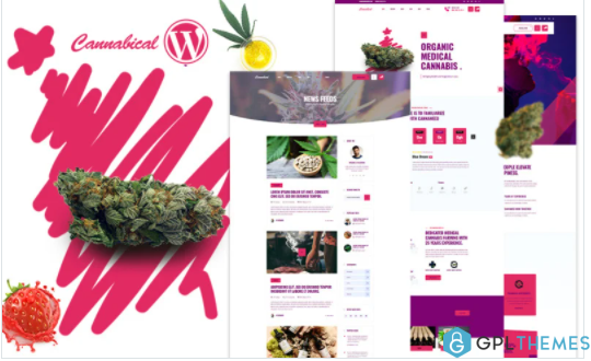 Cannabical Recreational Cannabis WordPress Theme